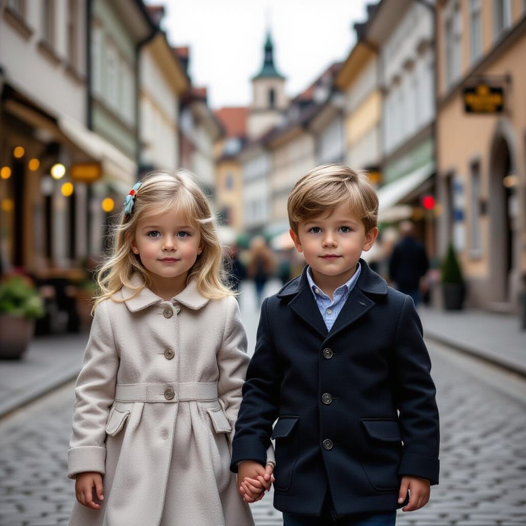 Children Visit Painter Zdeněk Burian in Dvůr Králové