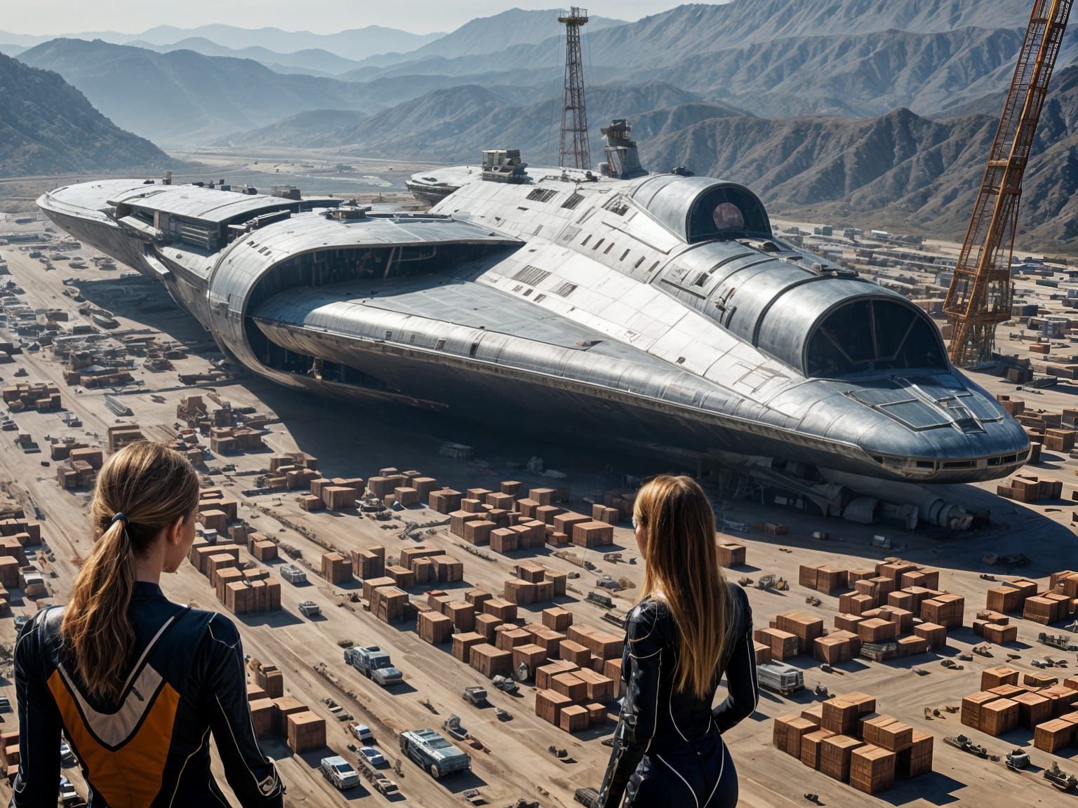 Sci-Fi Starship Construction in Colorado Springs