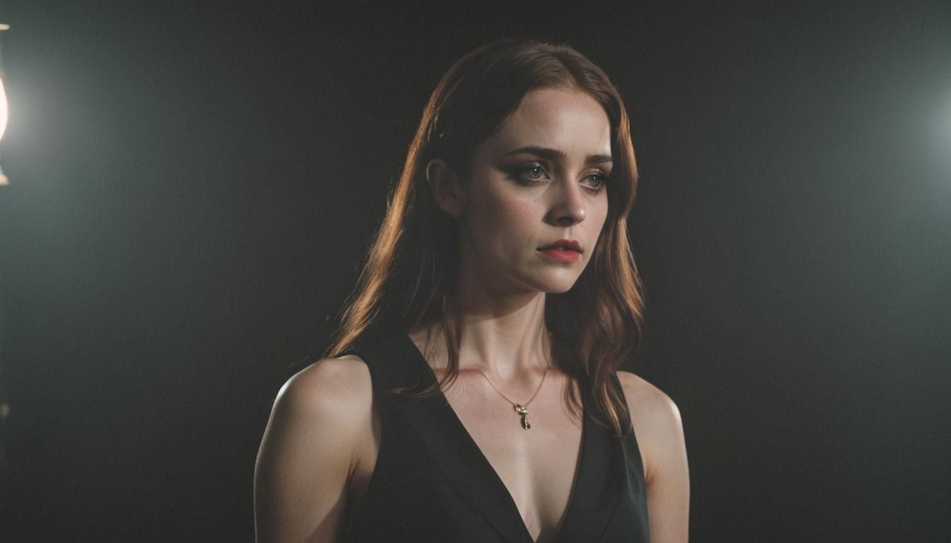 Gothic Romance: Irish Lady in Shadows