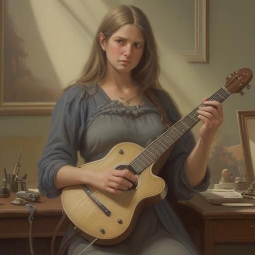 Classical Oil Painting Portrait of Alexis Bulch