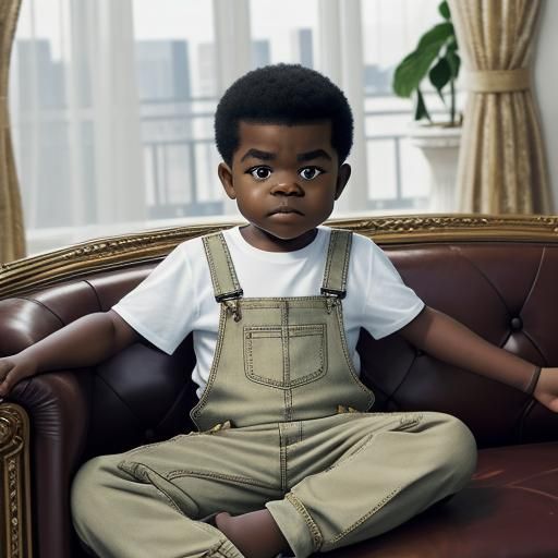 Gary Coleman Portrait in Lavish Penthouse Setting