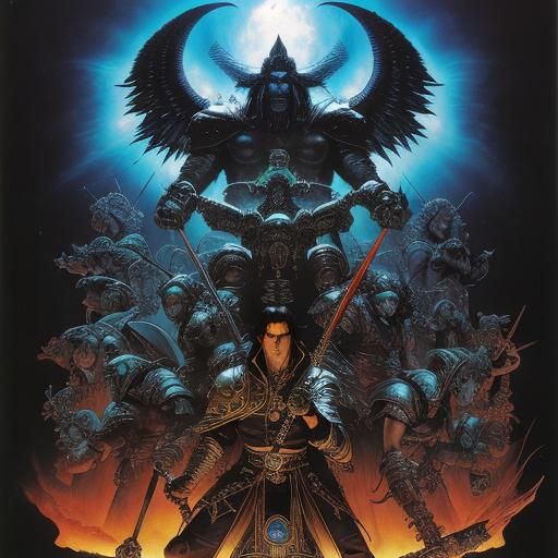 Angels, Demons, and Mythological Creatures in Fantasy Art