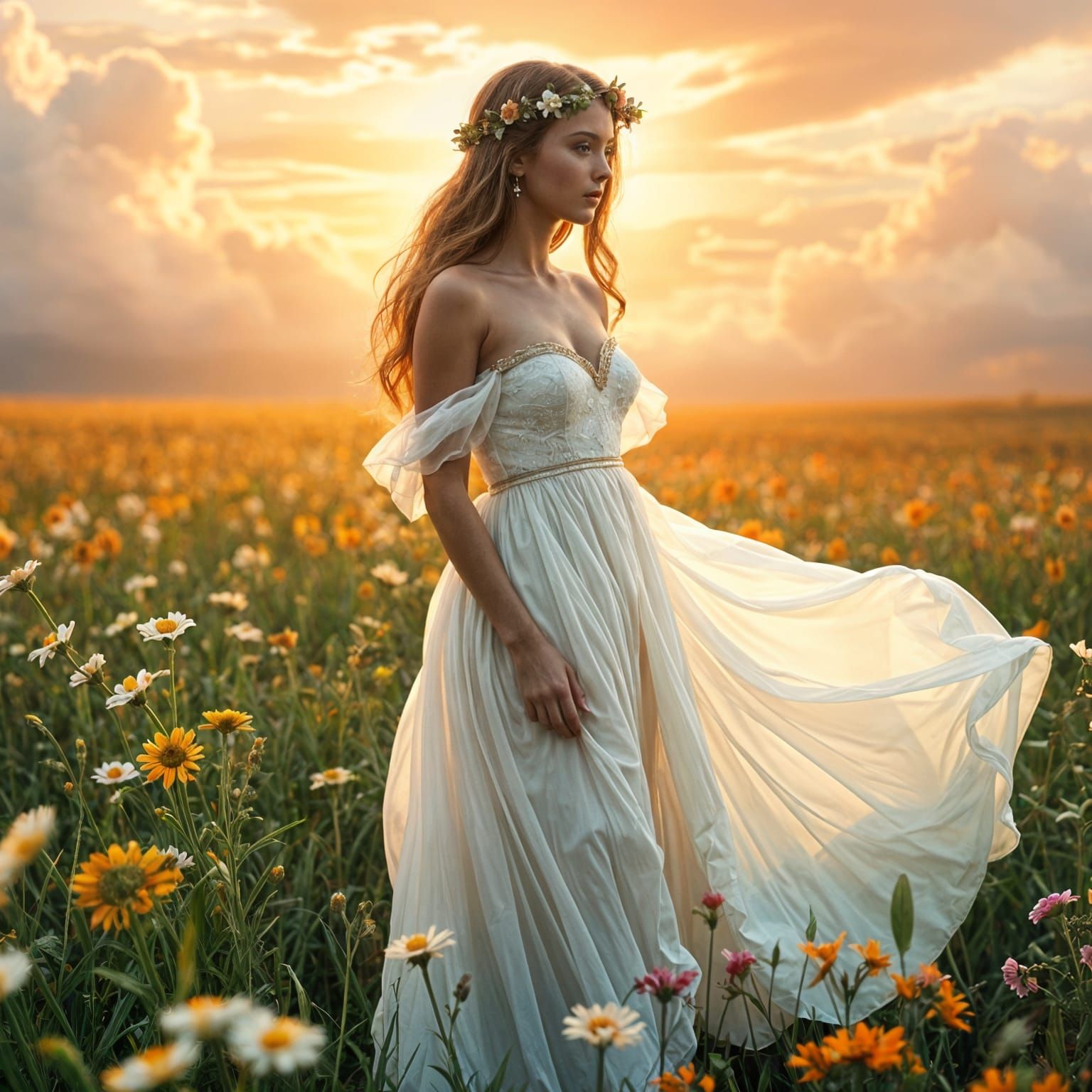 A Vision of Heaven Conceptualized by AI