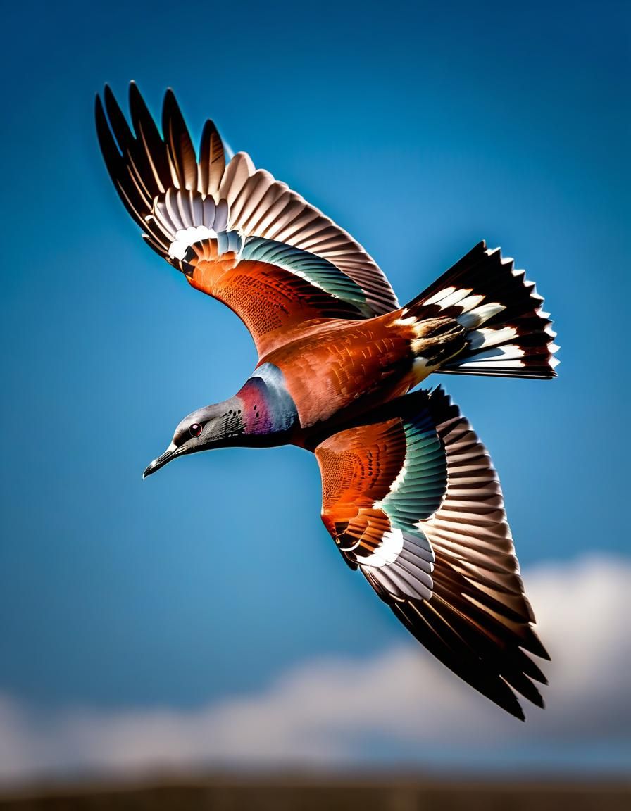 Passenger Pigeon Back and Flying Again