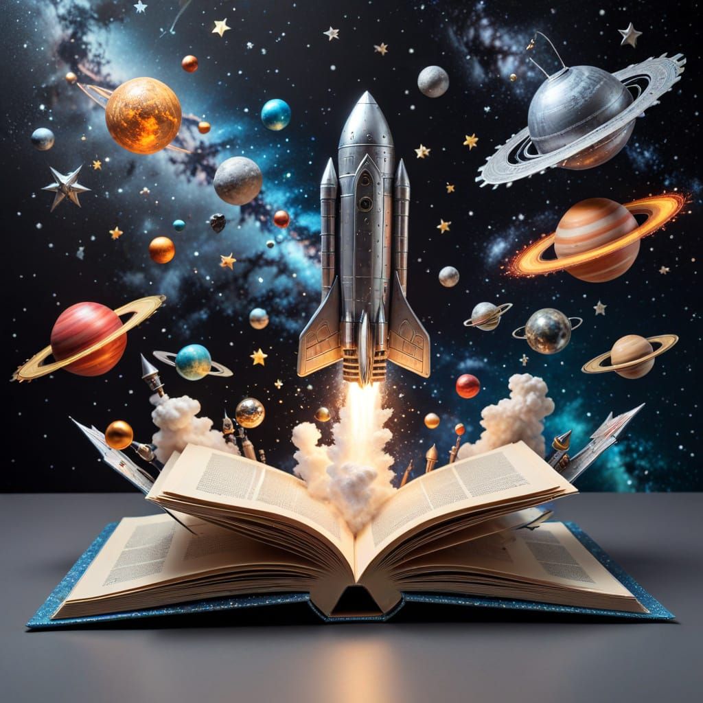 Steampunk rocket ship!