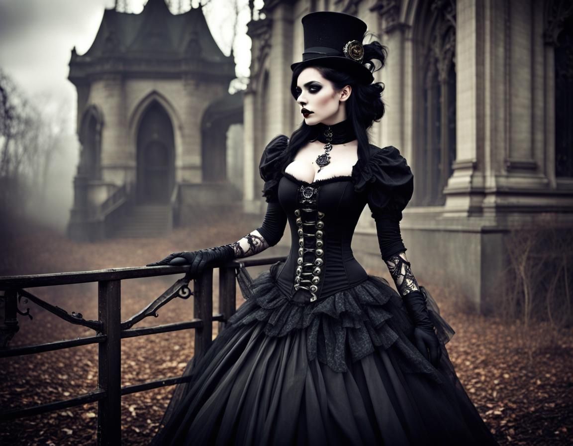 Gothic Steampunk Fantasy: Dark Beauty and Glamour