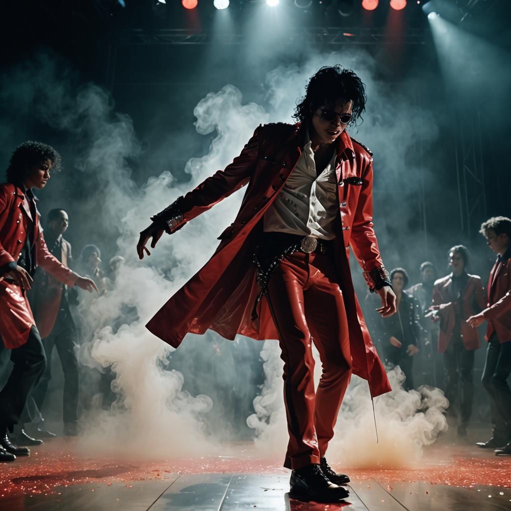 Michael Jackson's Ghostly Concert Performance