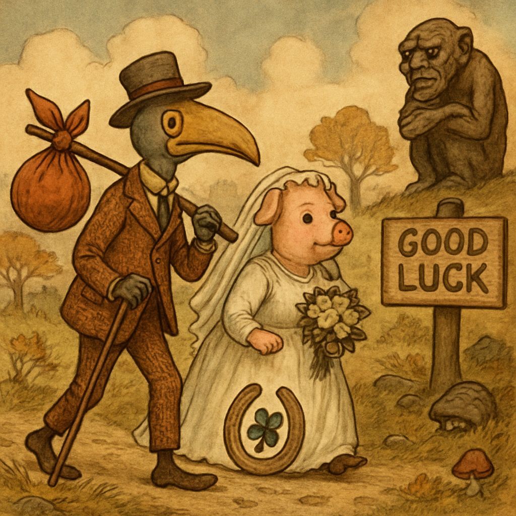 The Pre-Wedding Search for the Famous Good-Lux Charm of Fidd...