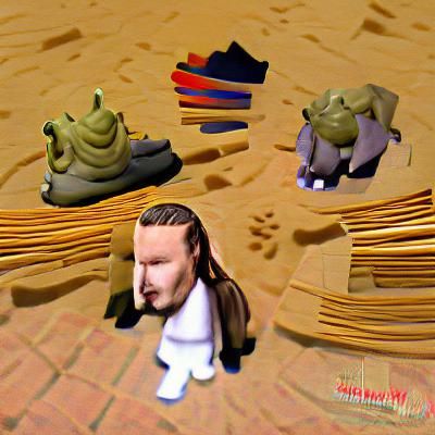 Qui-Gon Jinn's Mishap: Low Poly PS1 Star Wars