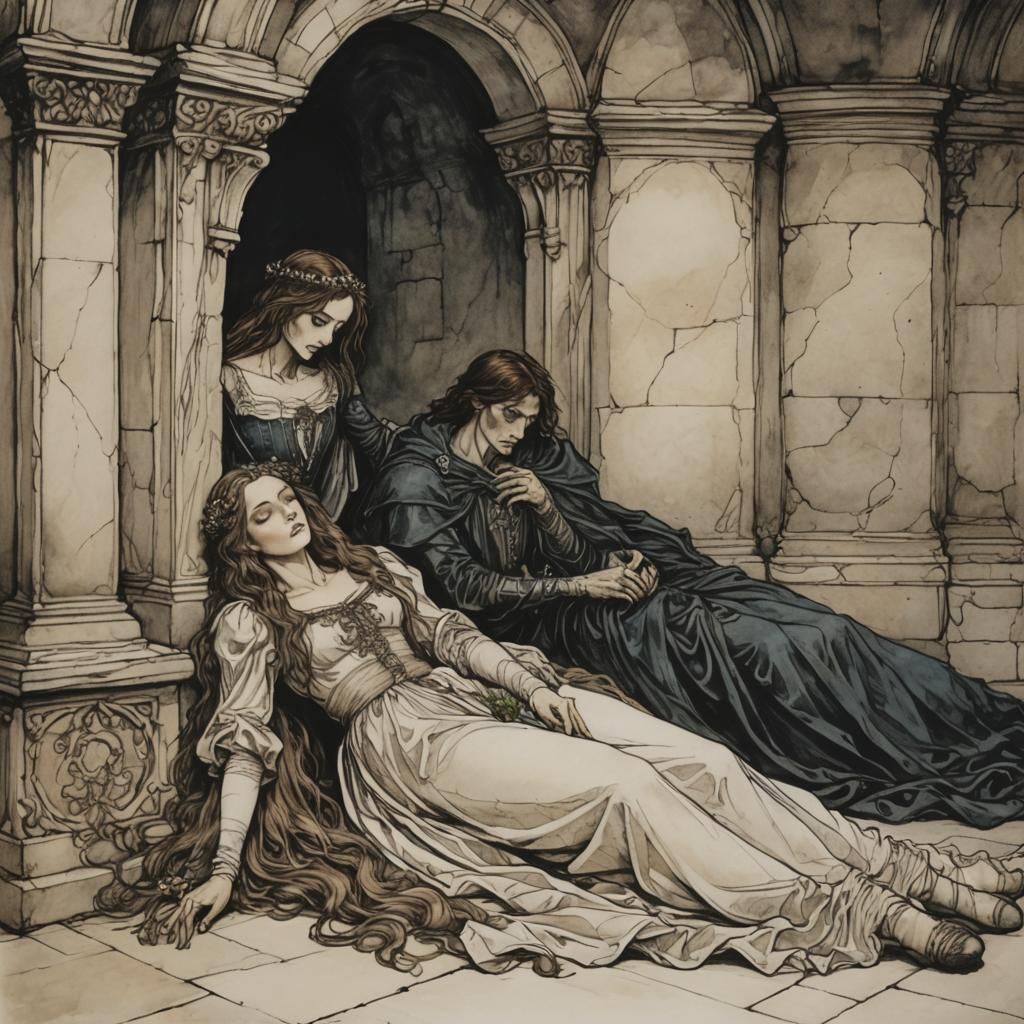 Star-Crossed Lovers in Gothic Splendor