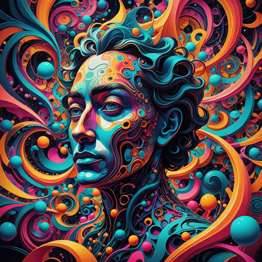 Surreal Dreamscapes Unfold in Vibrant Digital Art