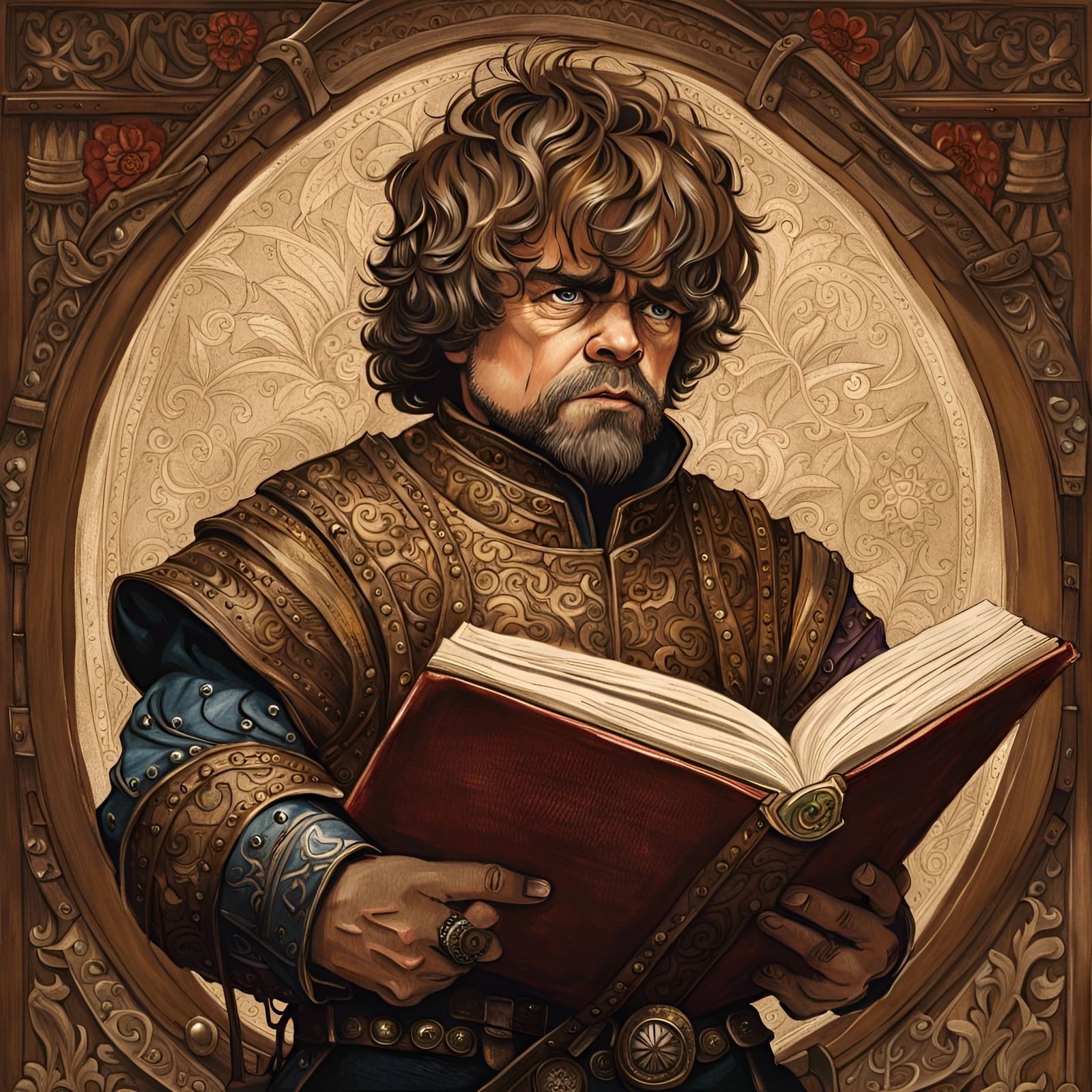 Portrait of Tyrion Lannister (Game of Thrones)