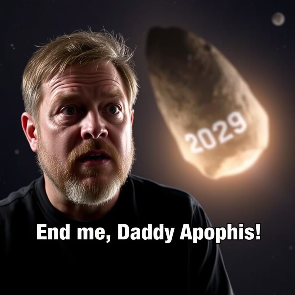 Man Faces Asteroid Marked 2029