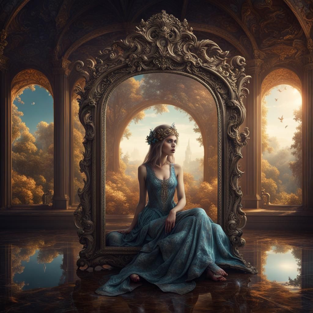 Fantastical Matte Painting of Truth's Imagination