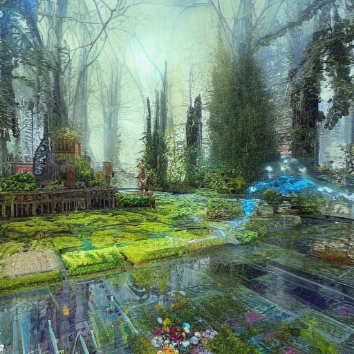 Mystical Visions of Protection in Hyperrealistic Abstraction