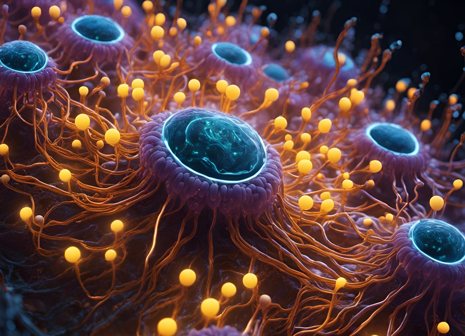 Microcellular Biocomputer I