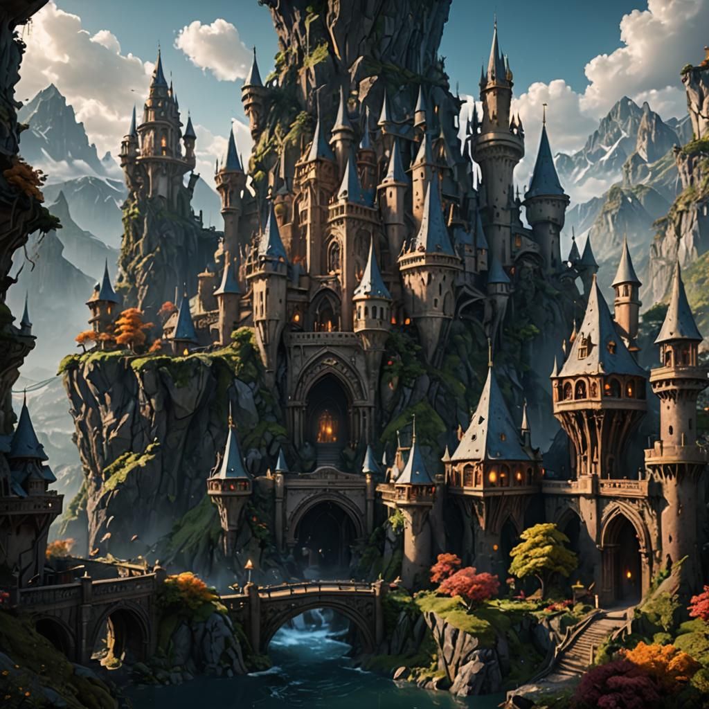 Fantasy castle