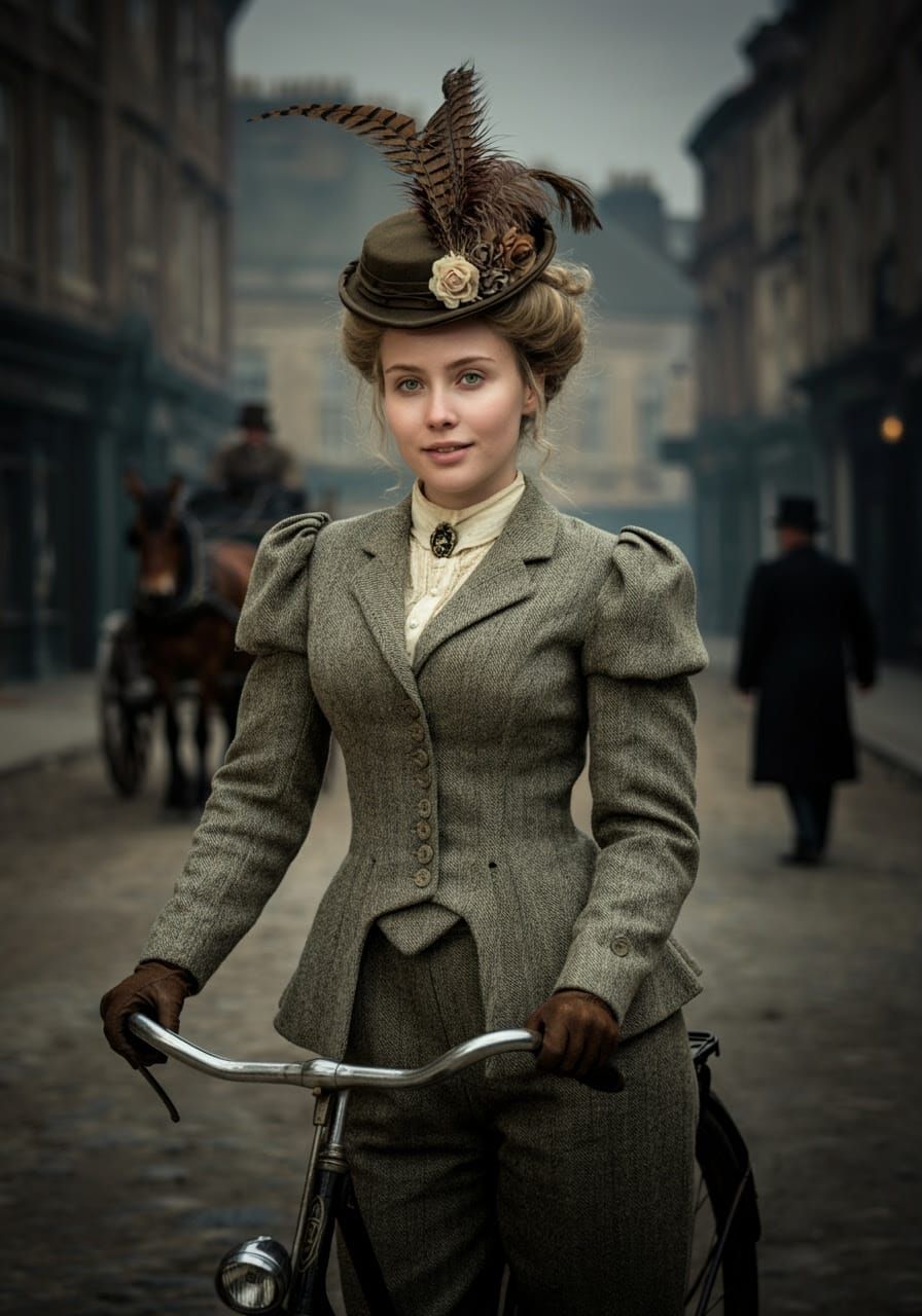 Victorian-Era Woman Embarks on a Journey of Freedom