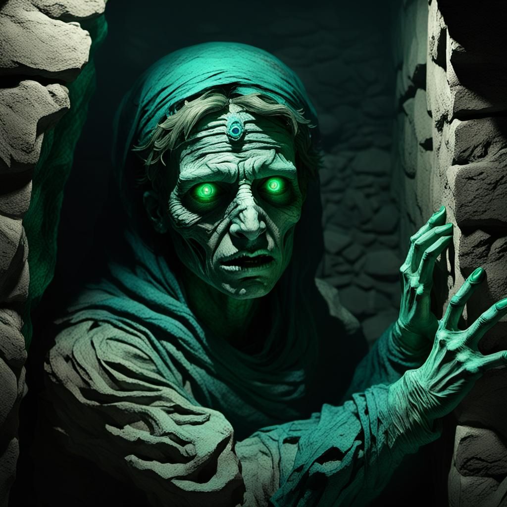 Mummy Rising: Horror Art Inspired by Gustave Doré