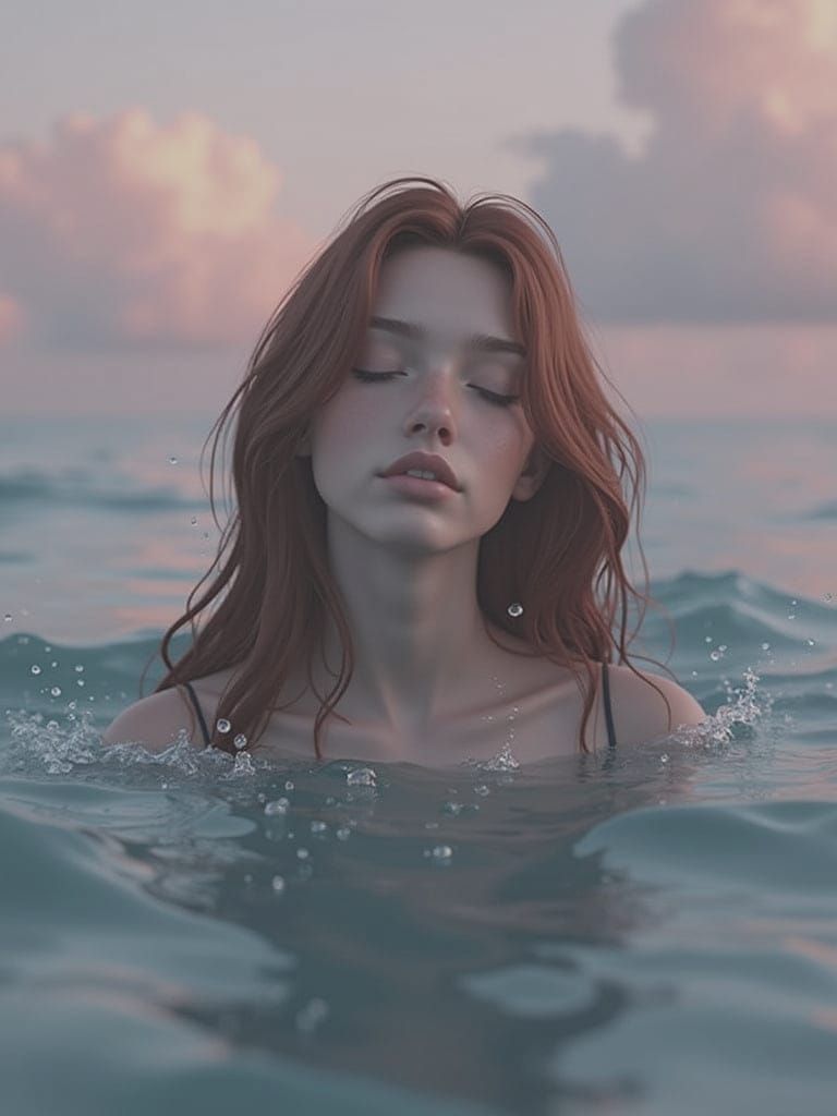 Emerging Goddess in Triadic Hues