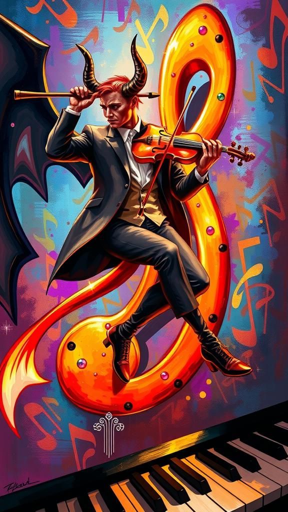 Hyper realism  The Devil went down to Georgia Vibrant musica...