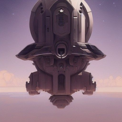 A spaceship blueprint by Leonardo da Vinci, concept art, matte painting, official fanart behance hd artstation by jesper...