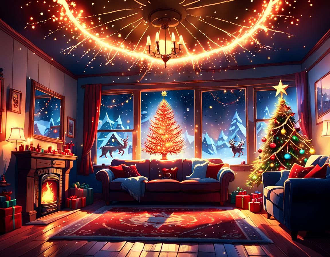 Krampus Unleashed in a Winter Wonderland