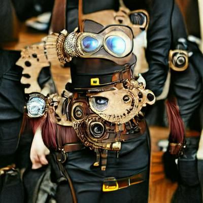Steampunk Spongebob Squarepants Illustration