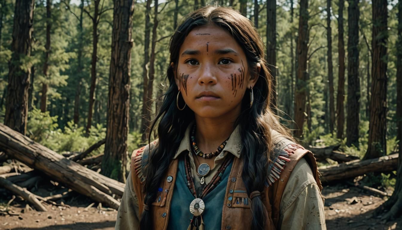 12 year old native american girl(s)