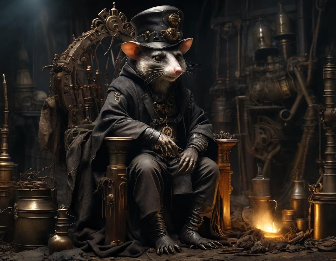 Steampunk Possum
