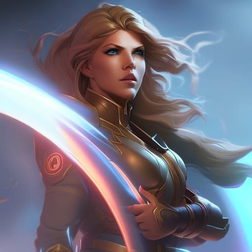 Katheryn Winnick and an accidental bat’leth.