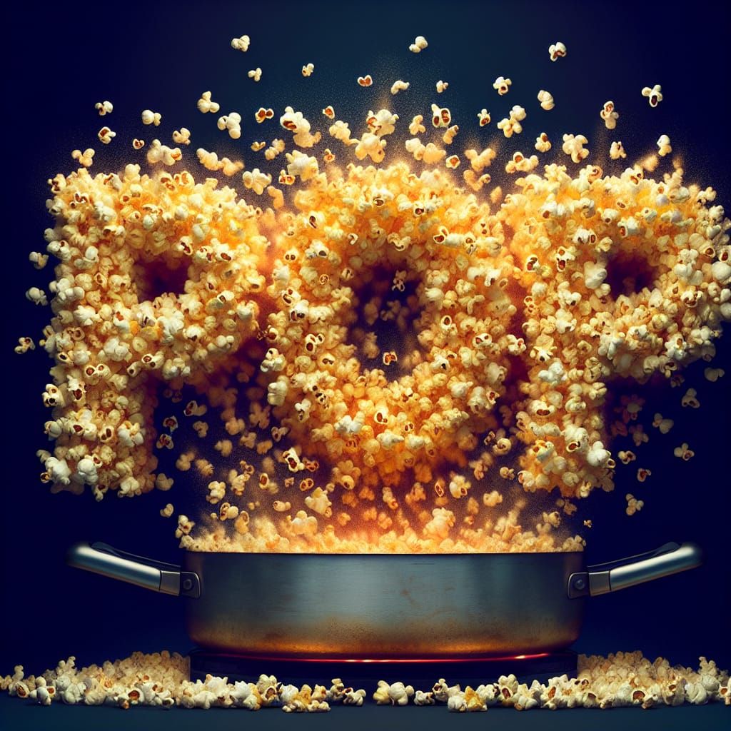 Popcorn Explosion: The Word 'Pop' in Popcorn Kernels