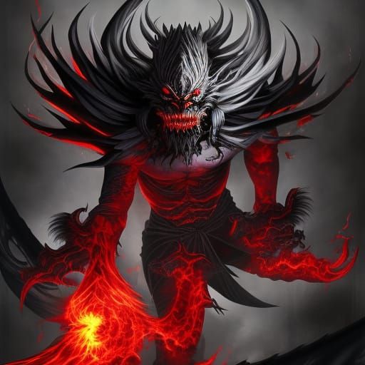 Smoke Demon Borne Of Hell's Fire #7