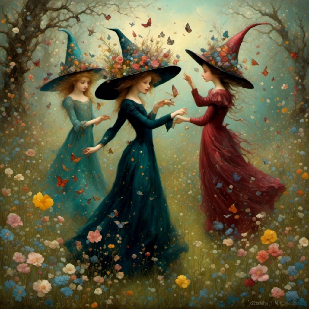 Witches in spring