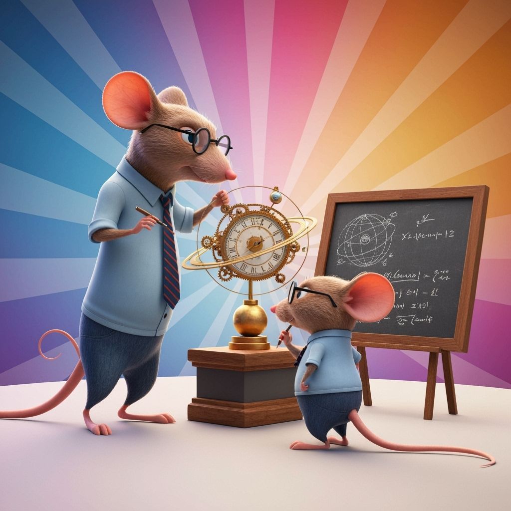 Mice and orbital mechanics