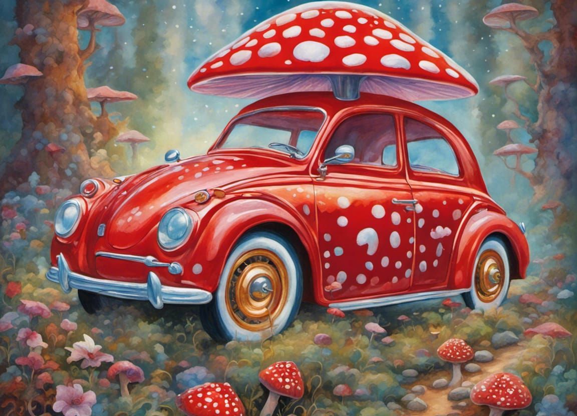 Amanita muscaria car