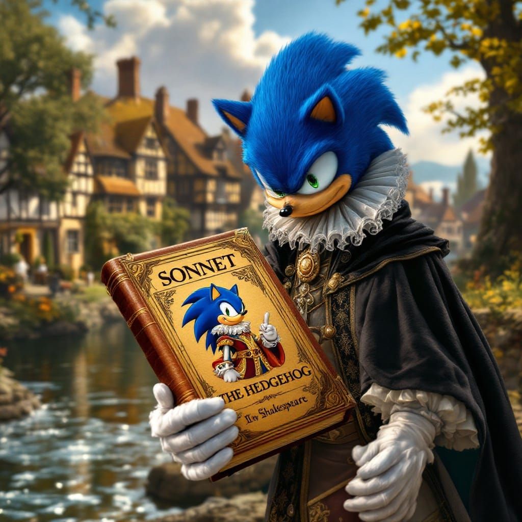 A Renaissance Sonnet to Sonic: 16th-Century Illustration
