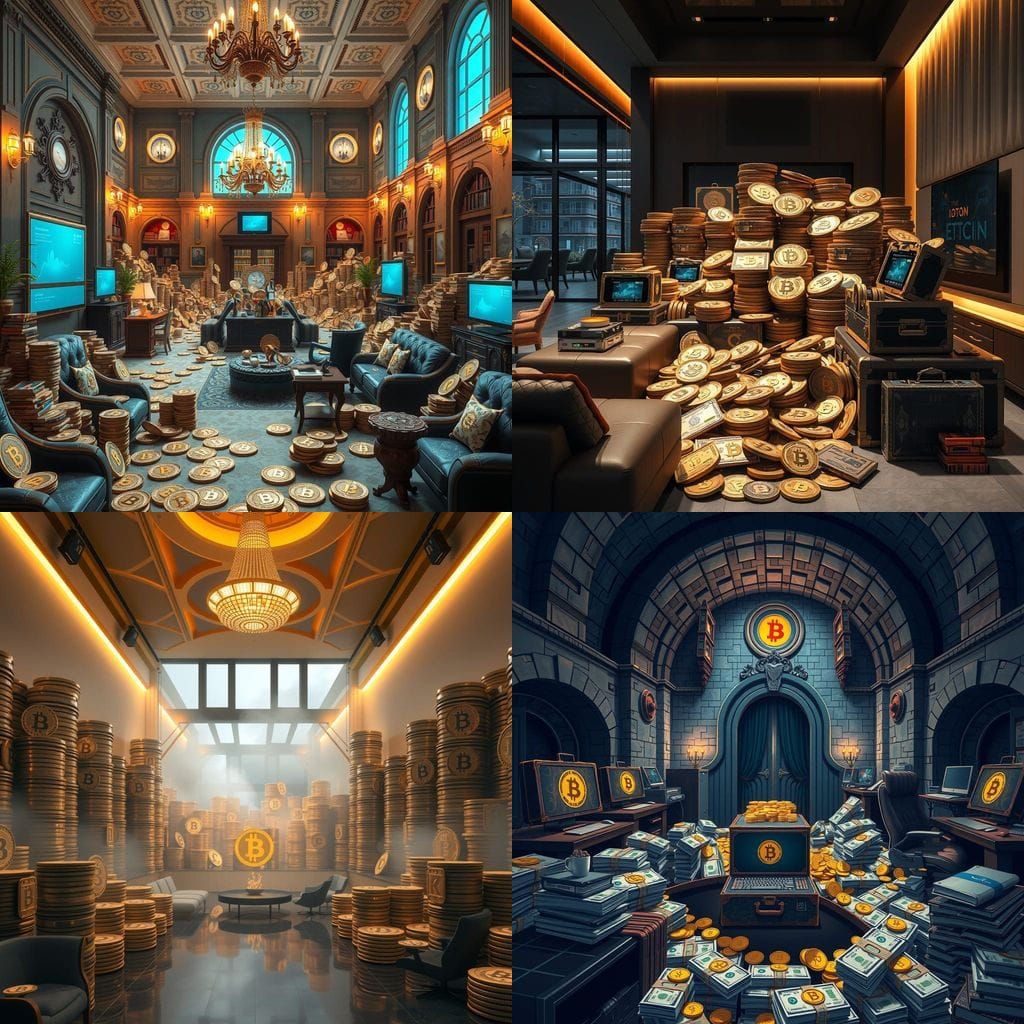 Monumental Cryptocurrency Fortunes in a Humble Abode