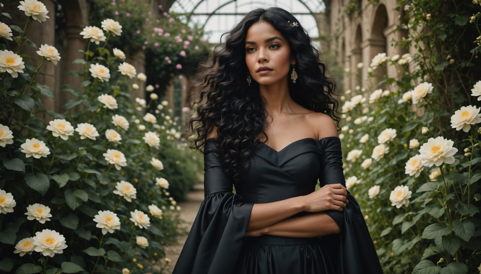 Goddess of Flowers Apotheosis in Celestial Garden