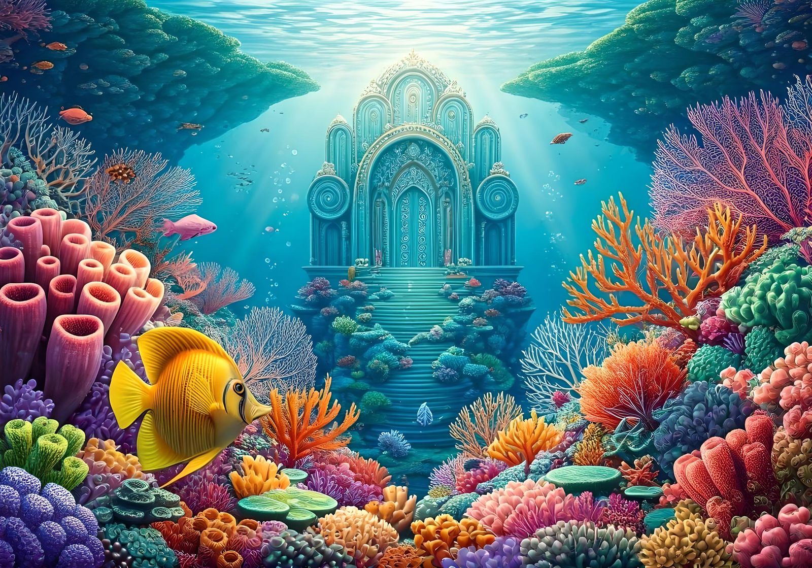 Coral Reef Palace Entrance