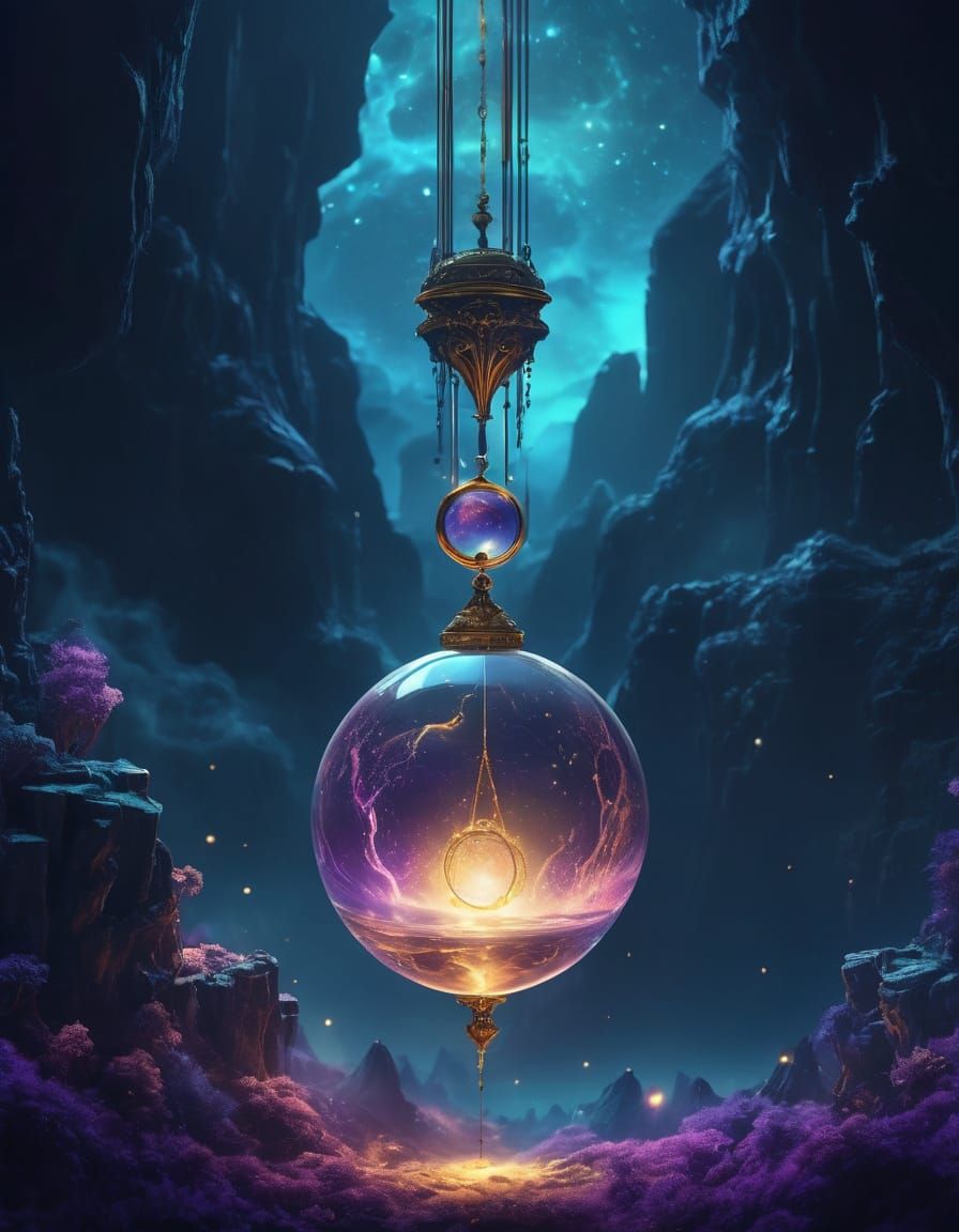 Ethereal Pendulum in Cosmic Realm