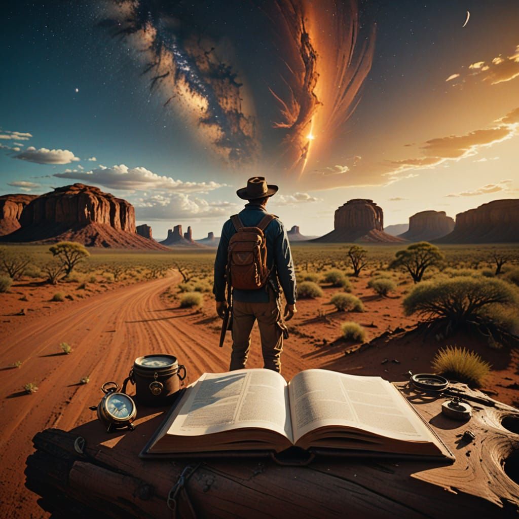 Ethereal Australian Odyssey Amidst Whispers of Wisdom