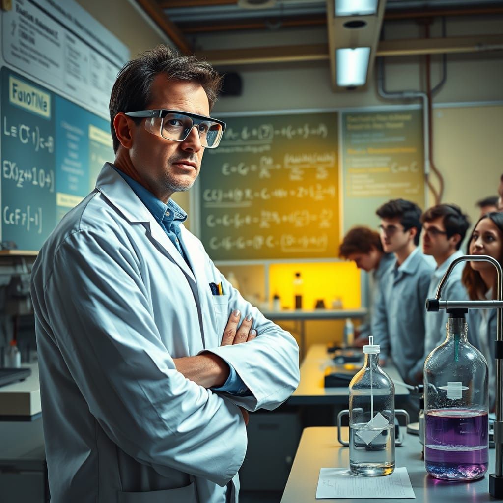 Chemical Engineer Teaches Thermodynamics in a Hyperrealistic...