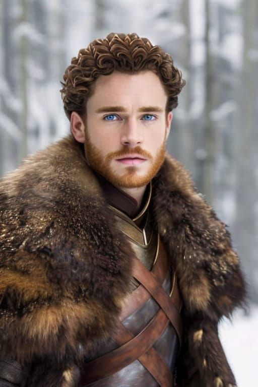 King Robb Stark Portrait in Photorealistic Style