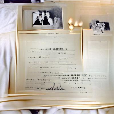 Vintage Photo of Two Dignitaries Meeting