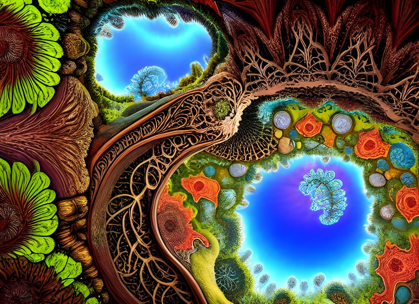 Insanely Tree Down Cliff Cat Jump