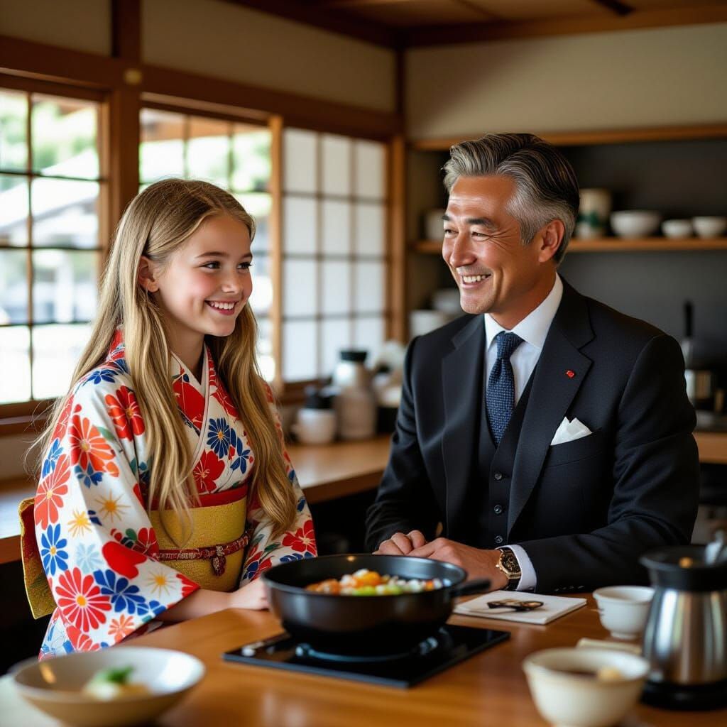 Meeting Momofuku Ando, inventor of instant noodles around 19...