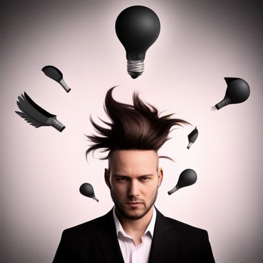 Ideas Flying Away: A Conceptual Visualization