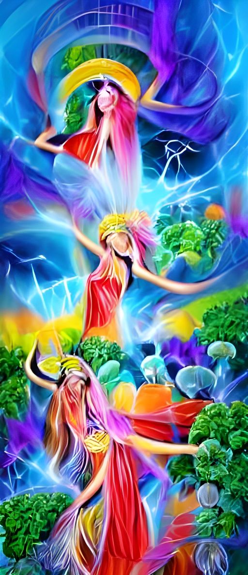Radiant Goddess of Energy and Abundance