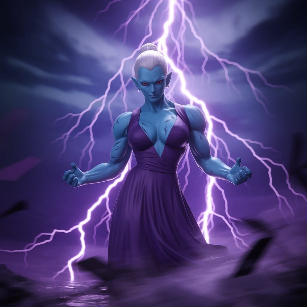 Shadow Queen Unleashed in Live-Action Hyperrealism